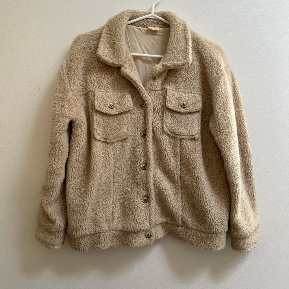 Zara Girls Sherpa Jacket 13-14